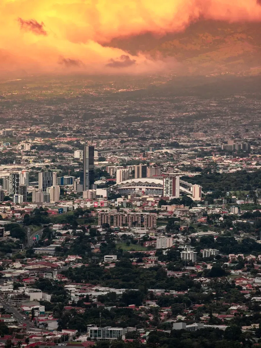 Vista panorámica de San José
